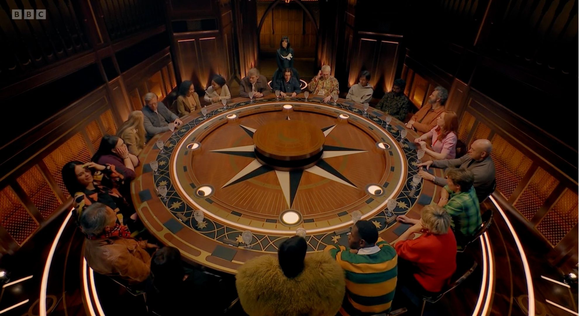 The round table on Celebrity Traitors