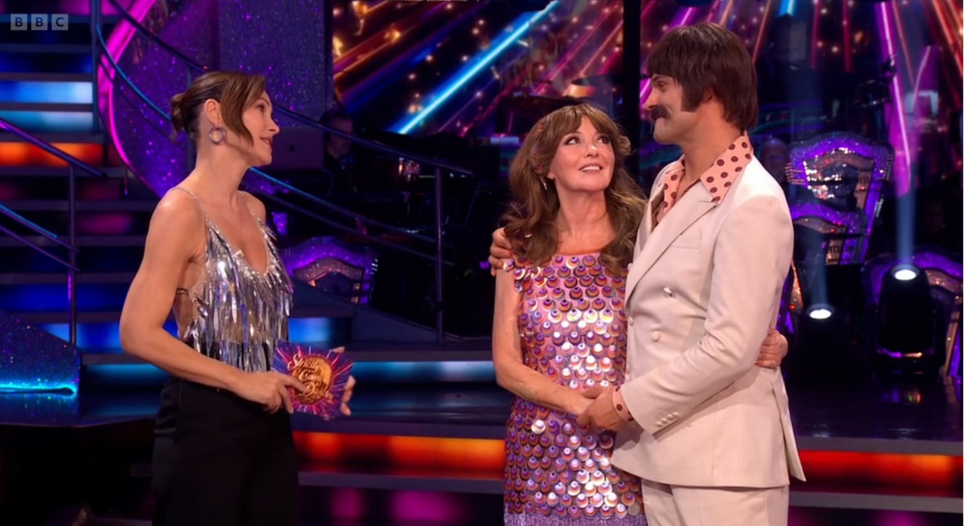Melanie Walters and Aljaz Skorjanec on Strictly
