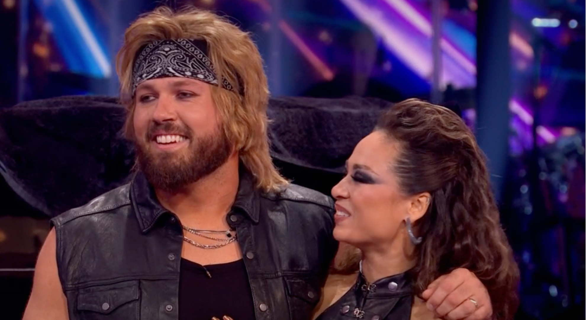 John Nellis and Katya Jones on Strictly
