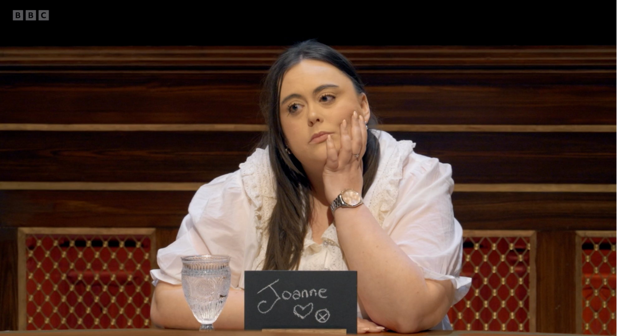 Sharon Rooney on Celebrity Traitors 