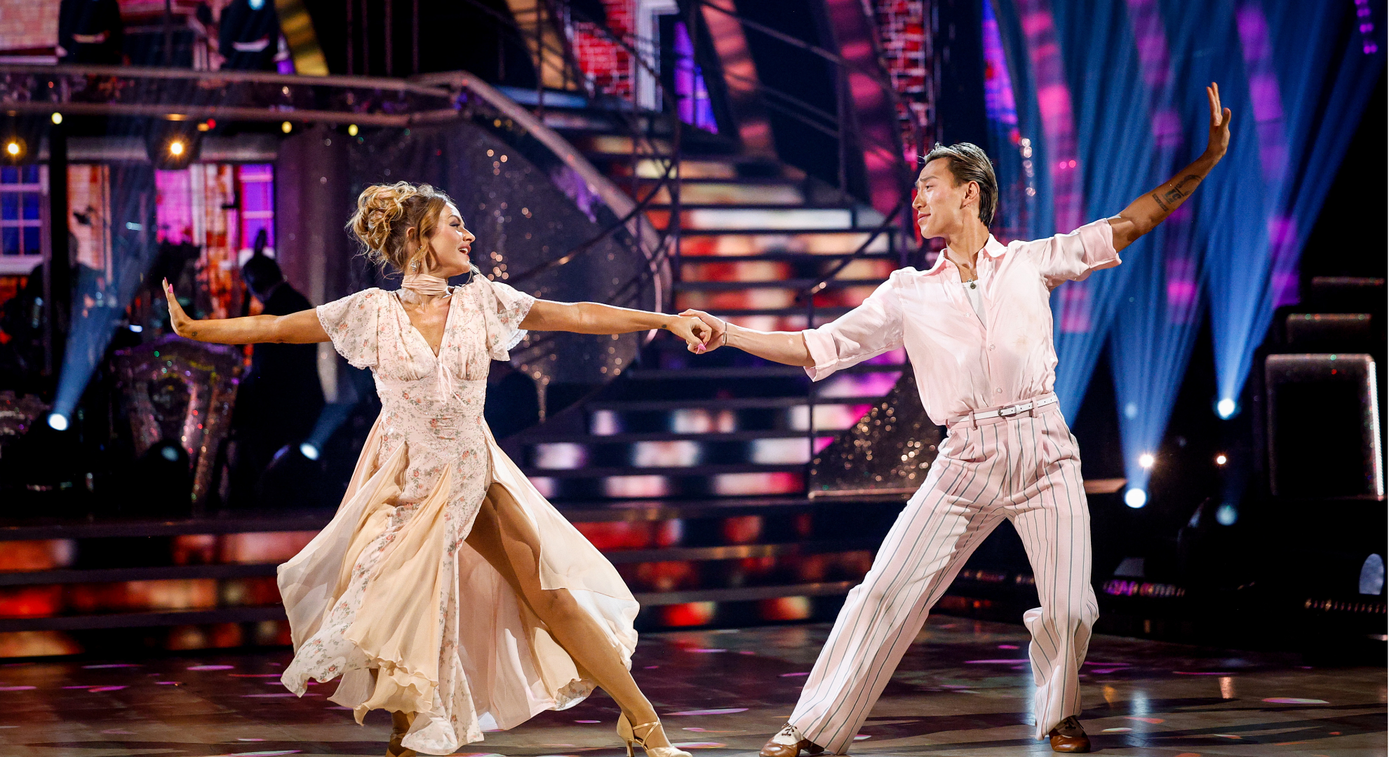 Jaime Winstone and Carlos Gu on Strictly
