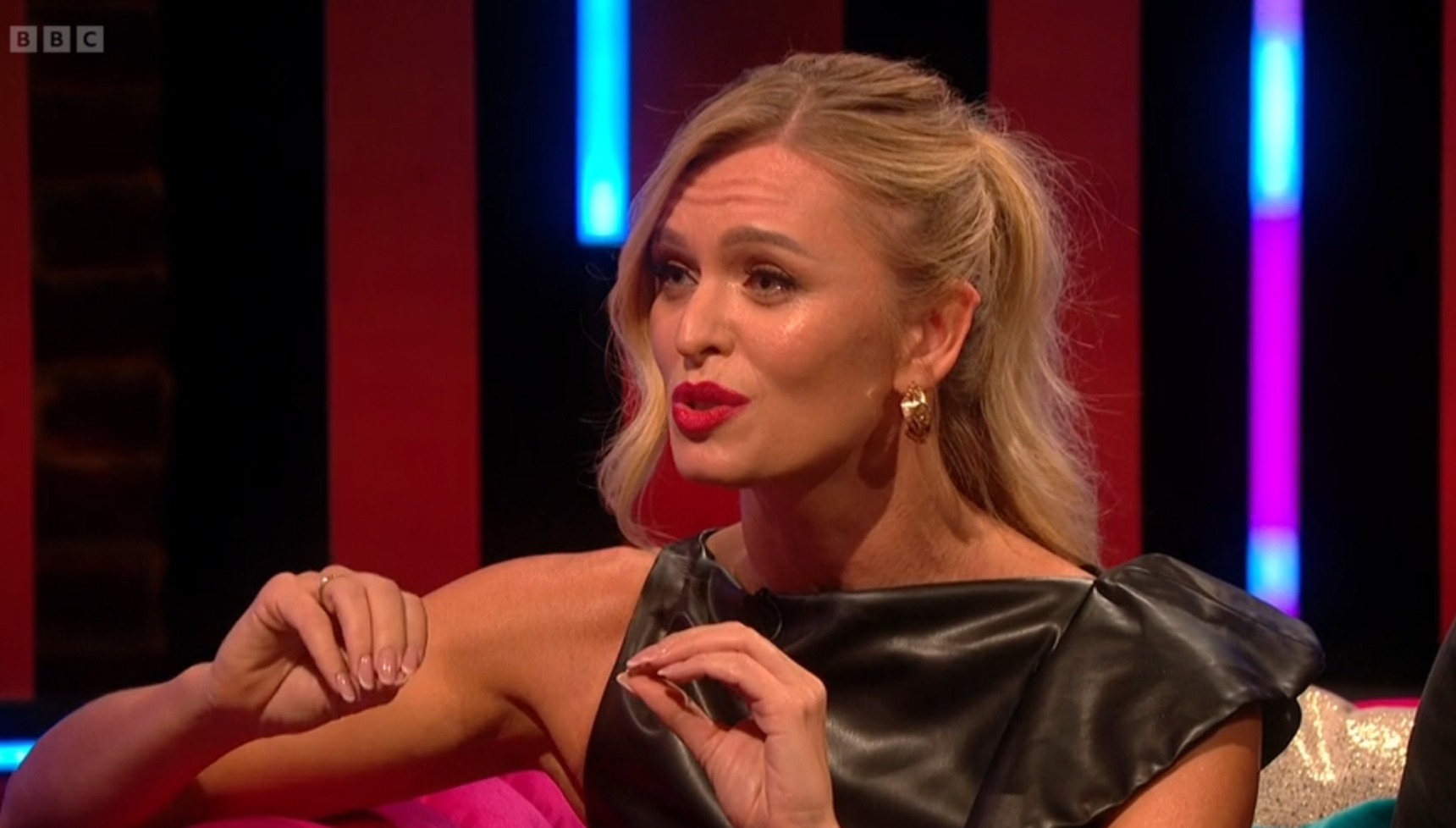 Nadiya Bychkova talking on Strictly It Takes Two
