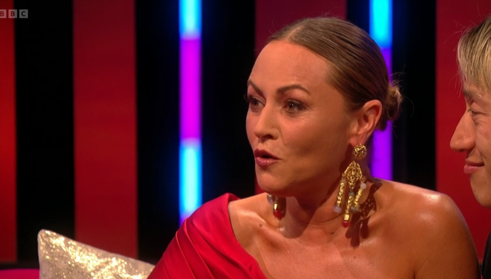 Jaime Winstone on Strictly It Takes Two