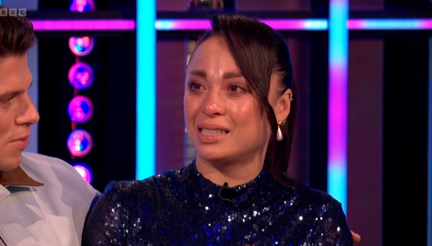 Katya Jones tearful on Strictly: It Takes Two