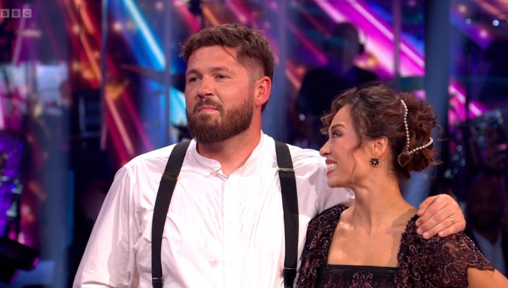 John Nellis and Katya Jones on Strictly Come Dancing