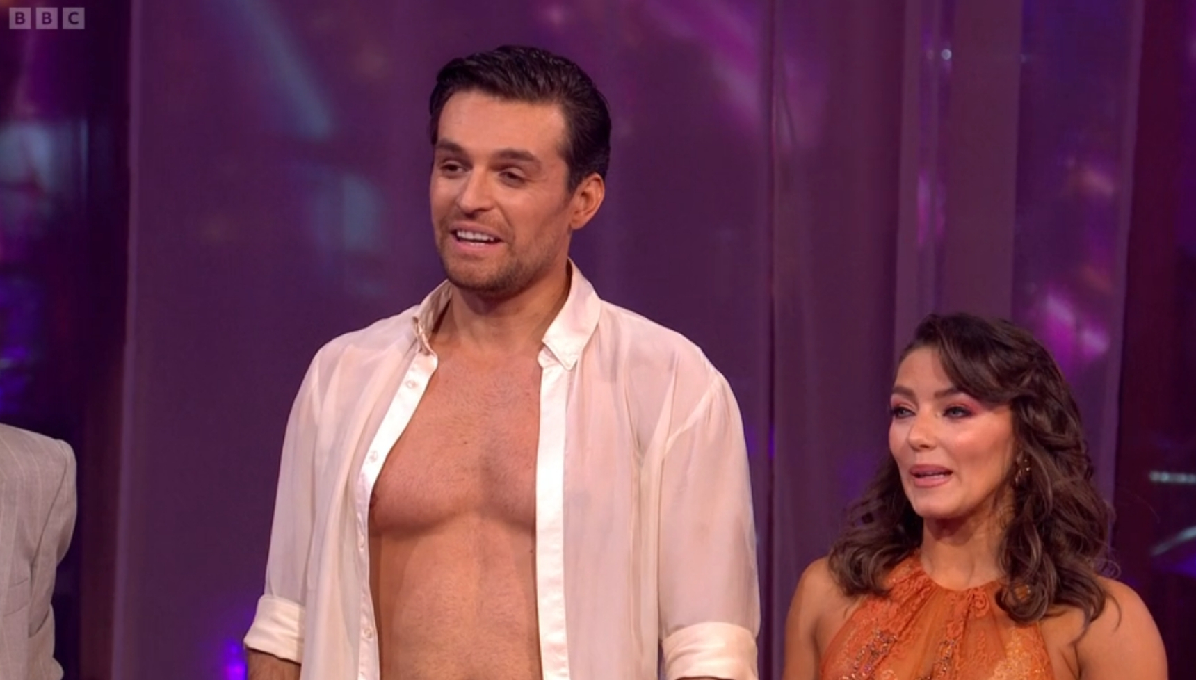 Lawrence Robb and Jowita Przystał on Strictly Come Dancing