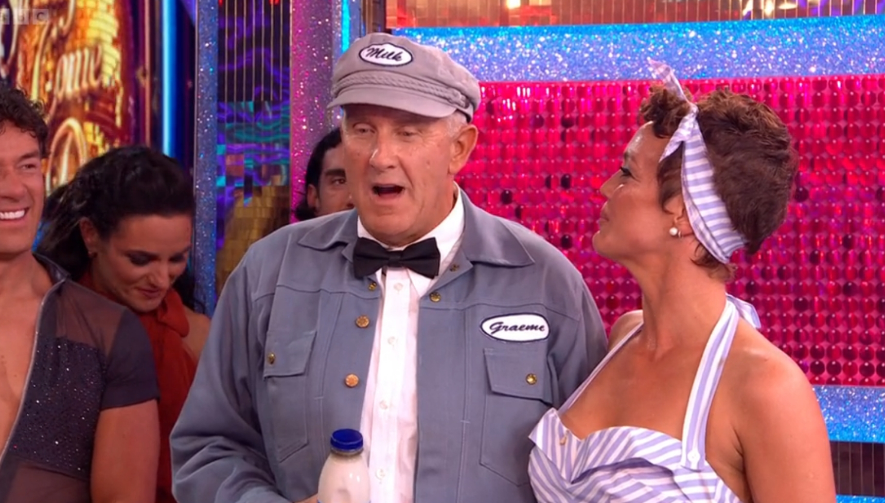 Graeme Hall and Lauren Oakley on Strictly Come Dancing