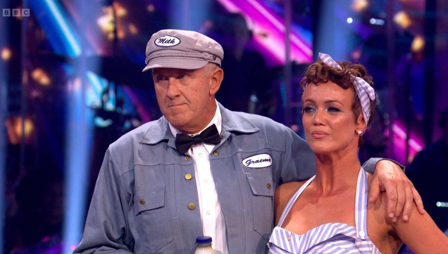 Graeme Hall and Lauren Oakley on Strictly Come Dancing