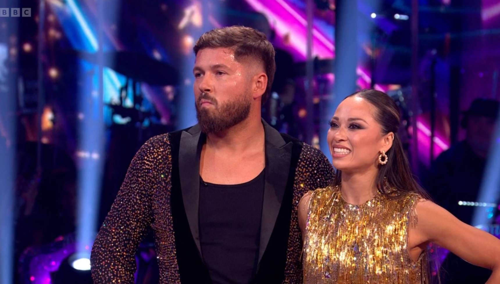 John Nellis and Katya Jones on Strictly Come Dancing