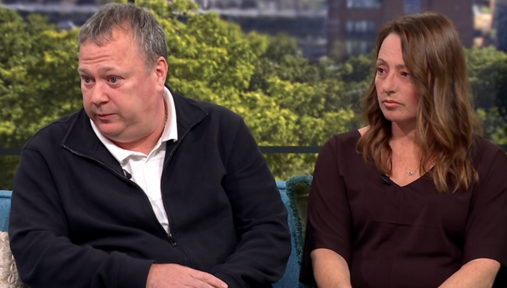 Leah Croucher's parents on This Morning 