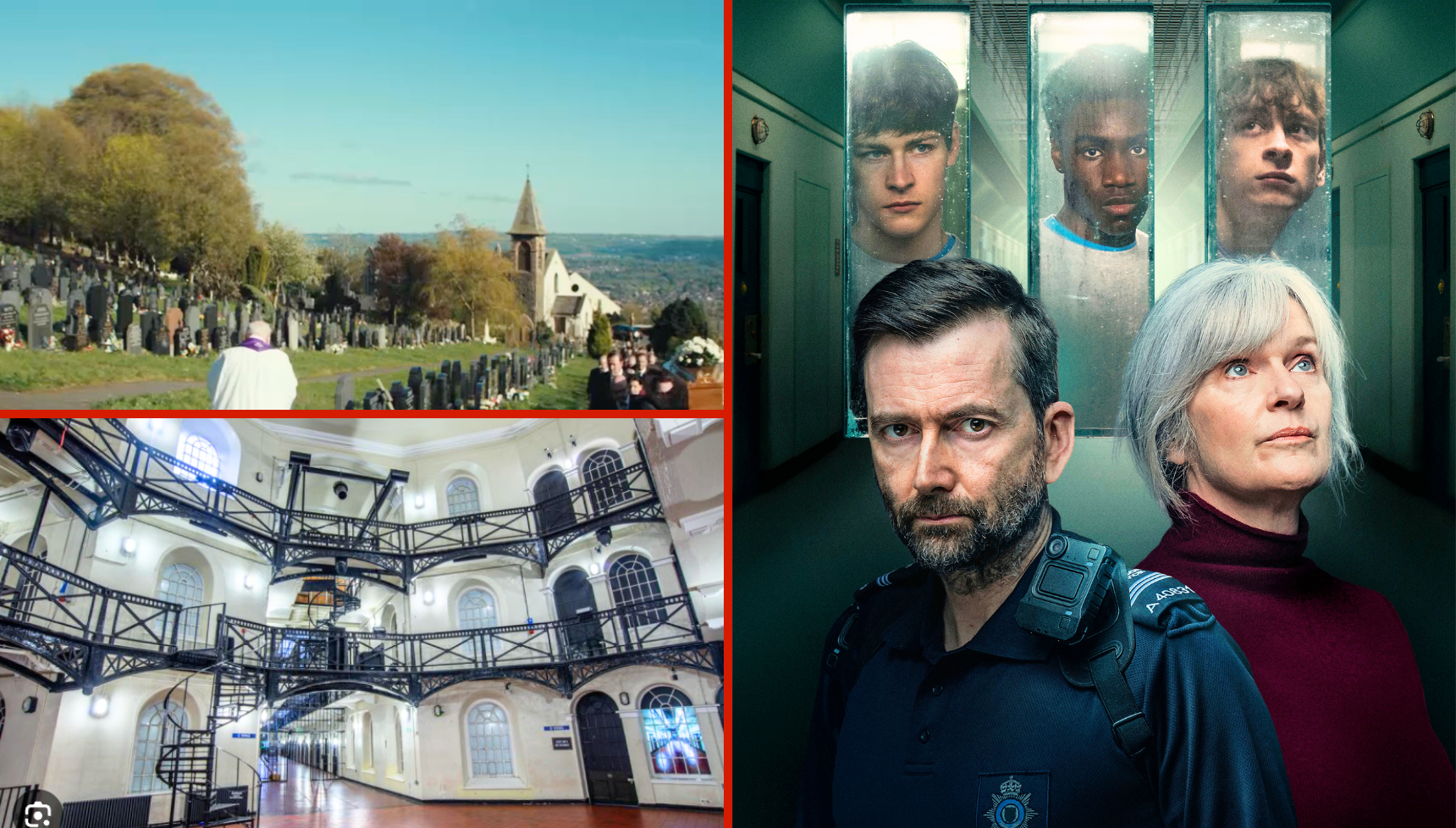 Time series 3 filming locations include disused prison posing as HMYOI Alderwick now used for weddings