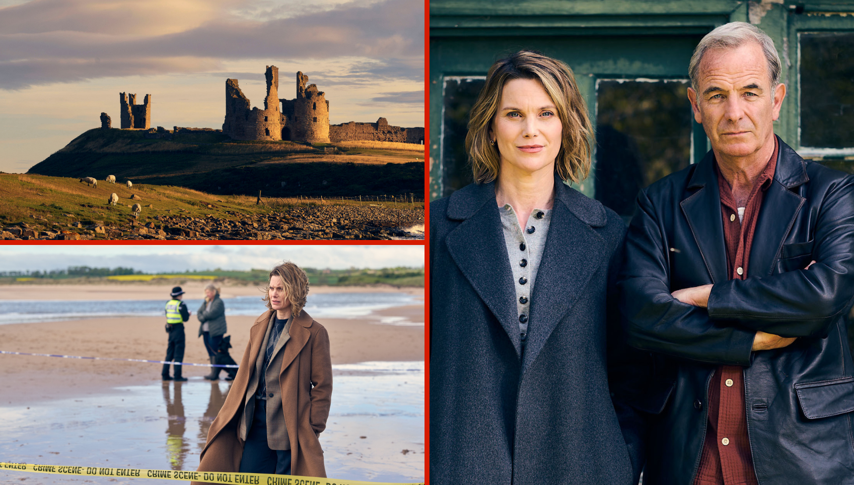The Northumbria Mysteries on BBC One: Filming locations include a Gothic monastery and ruins of a 14th-century castle