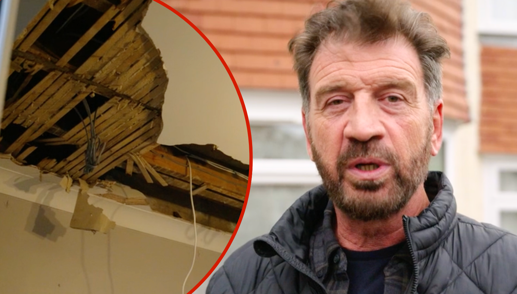 DIY SOS's Nick Knowles tells family they have to move out of unsafe home immediately in show first