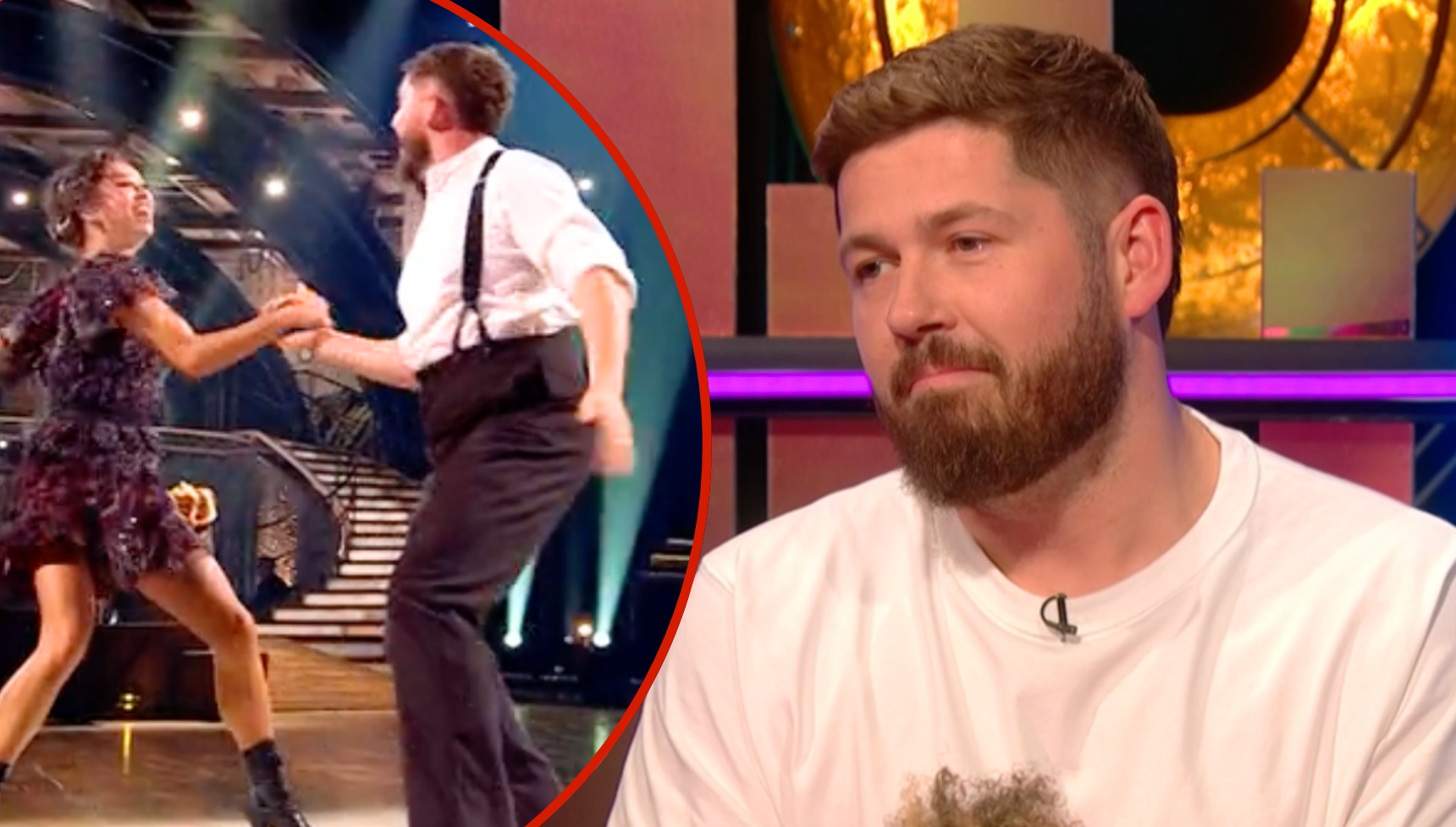 Strictly Come Dancing 2026's John Nellis reveals he was battling secret injury during Movie Week Titanic dance