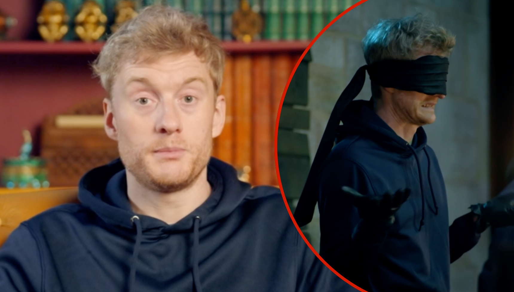 Celebrity Traitors viewers brand James Acaster 'embarrassing' as they tell Maya and Kenny to 'throw him to the wolves'