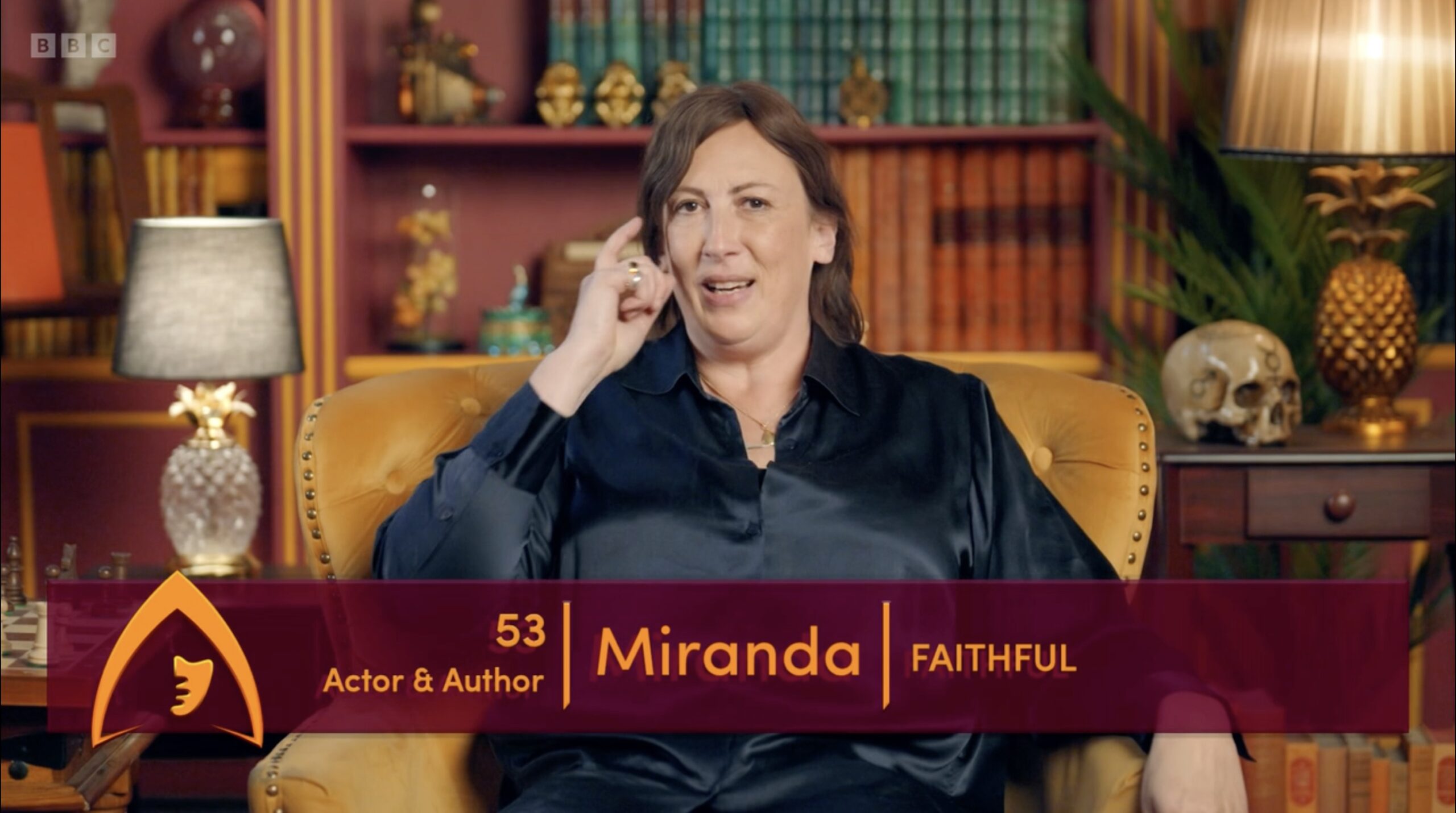 Miranda Hart on Celebrity Traitors