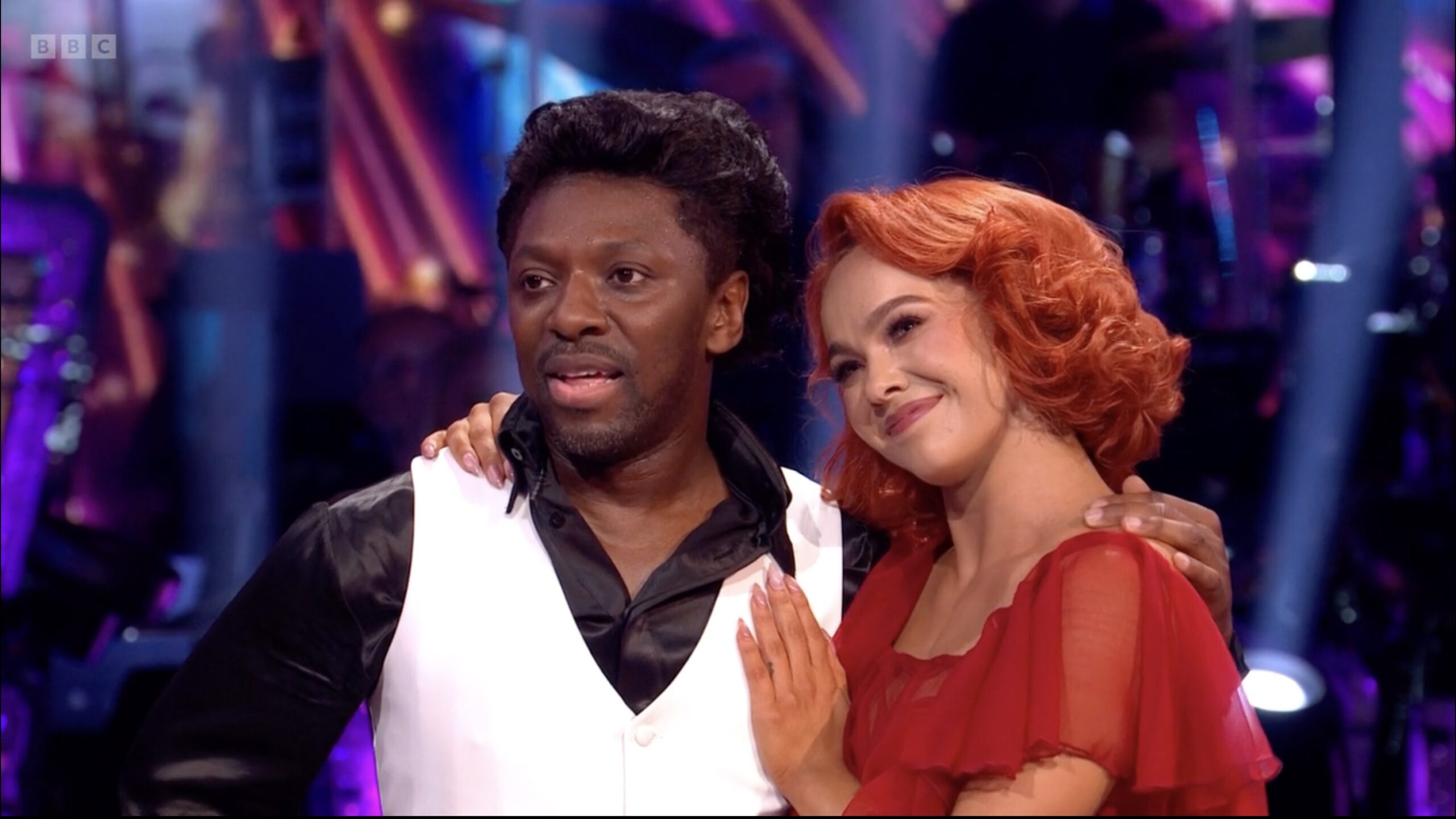 Shaun Wright-Phillips and Alexis Warr on Strictly