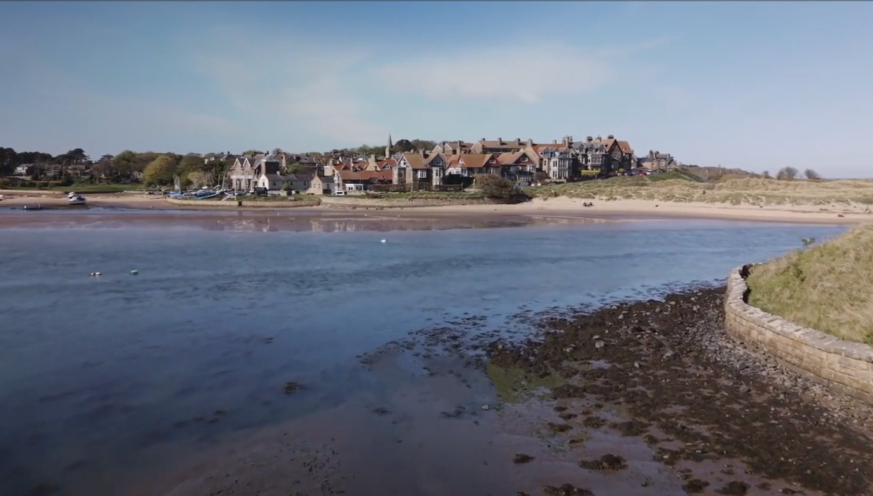Alnmouth was used as a filming location in The Northumbria Mysteries