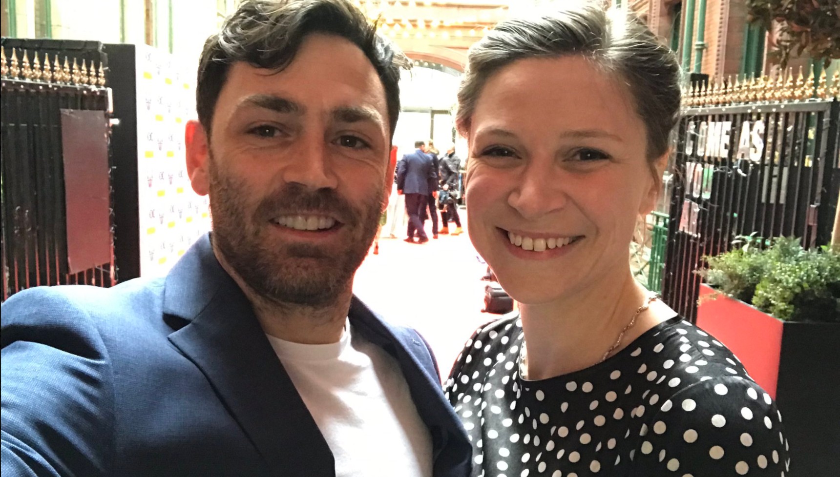 Matthew McNulty and wife Katie