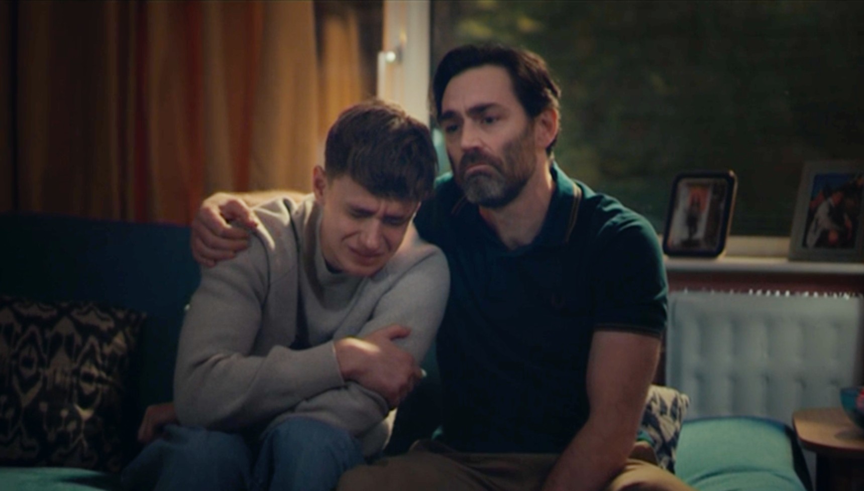 Ollie and Neil crying in Adultery ending