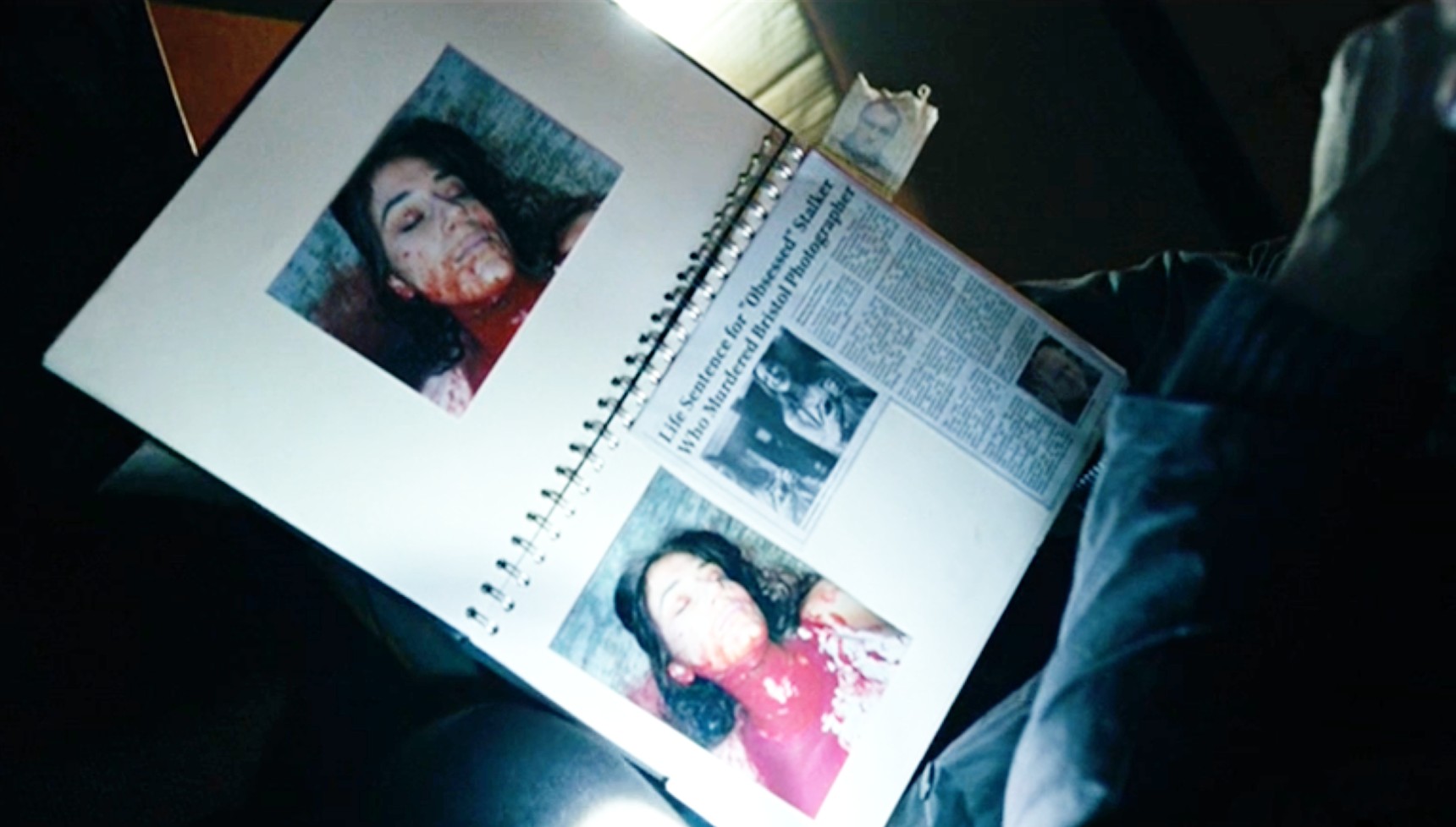 Scrapbook of the Triangle Murders in Winter
