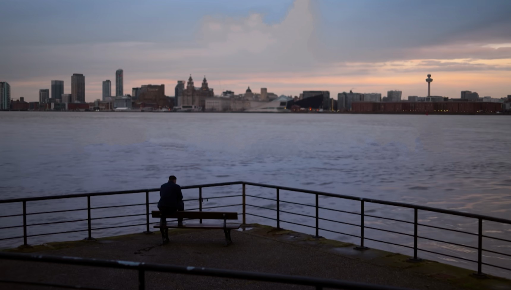 The Liverpool skyline as seen in This City is Ours