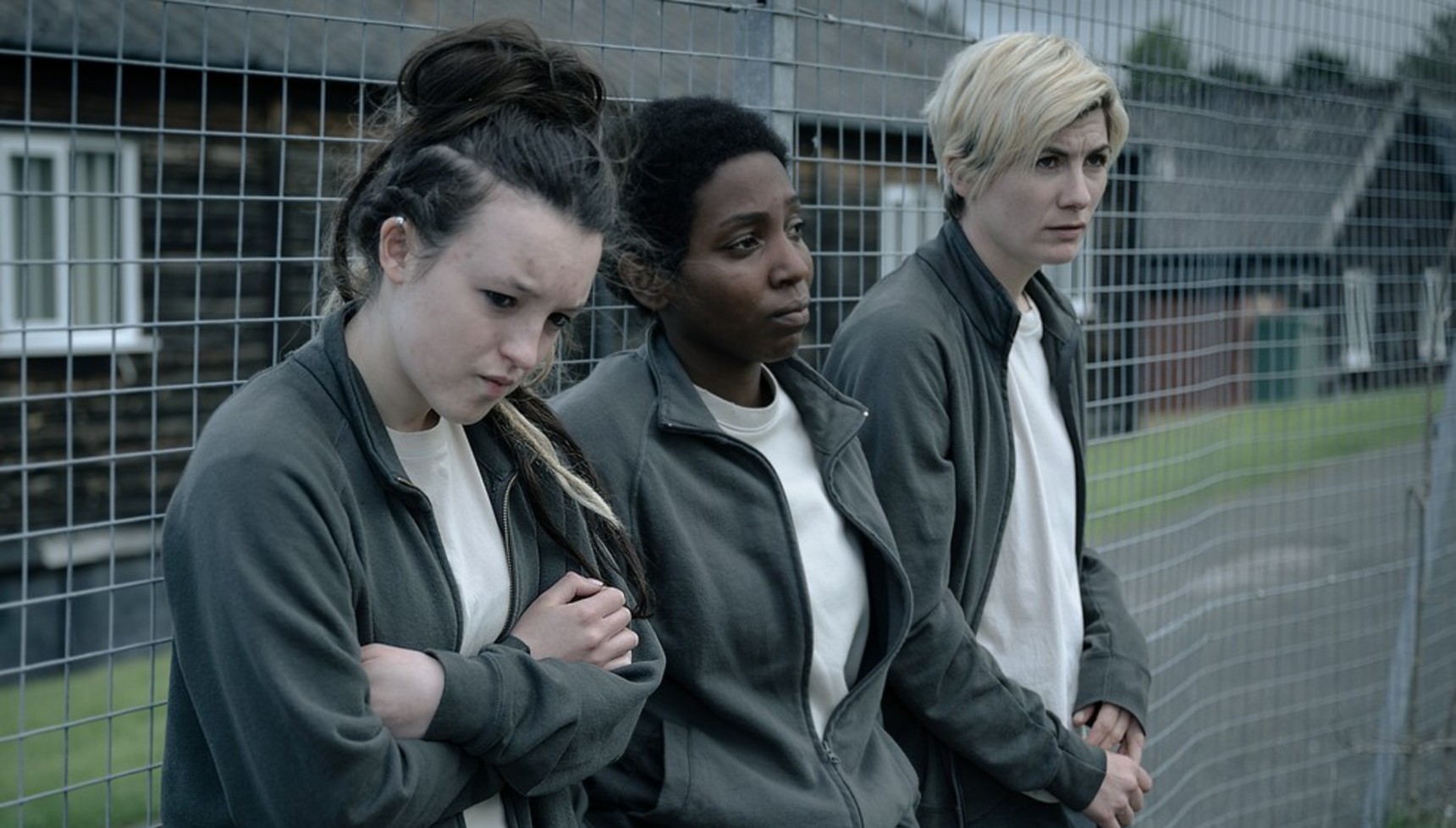 Bella Ramsey, Tamara Lawrance, and Jodie Whittaker in Time series 2