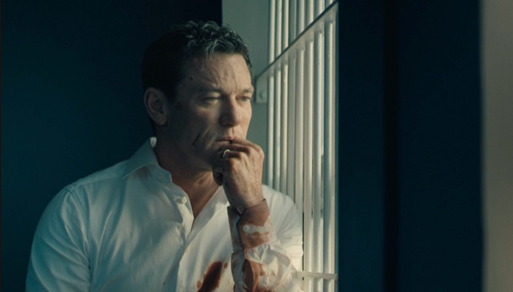 Martin Gilmour in jail in the final episode of The Party
