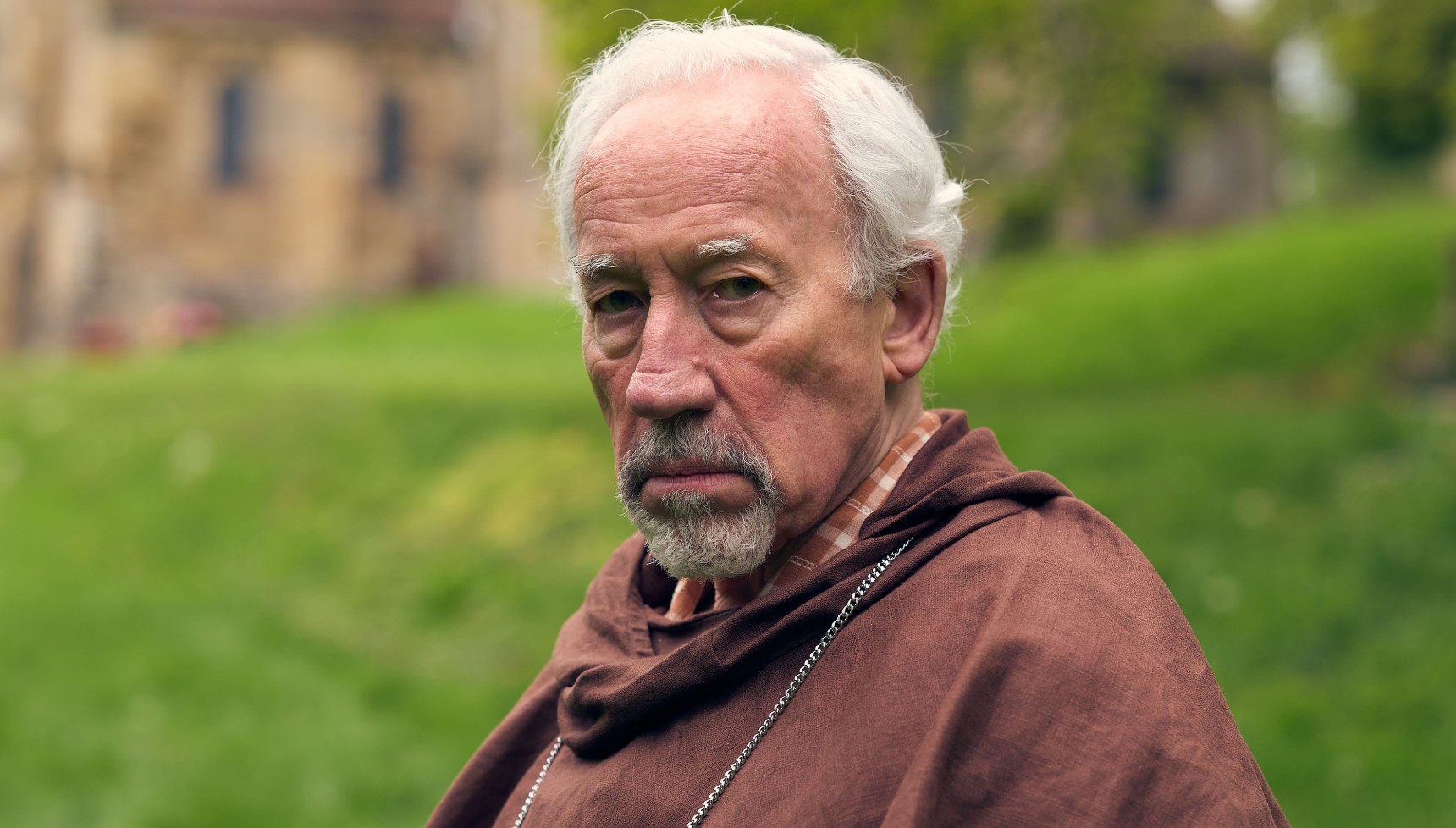Simon Callow as Father David Rutherford in The Northumbria Mysteries